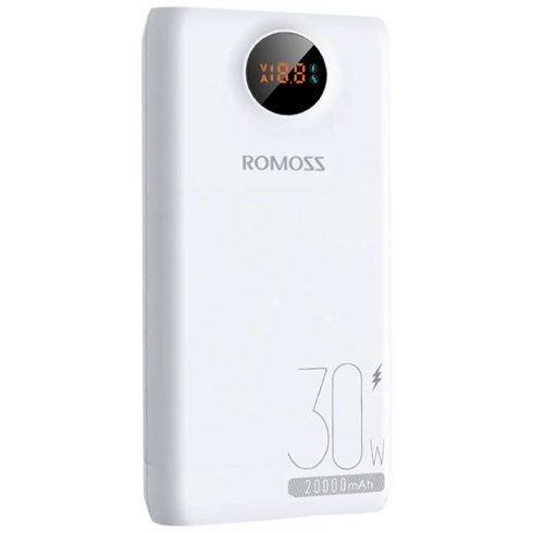 ROMOSS SW20S Pro PowerBank 20000mAh 30W fehér