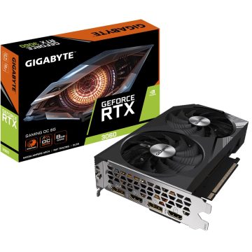   GIGABYTE GV-N3060GAMING OC-8GD GeForce RTX 3060 8GB GDDR6 GAMING OC PCIE