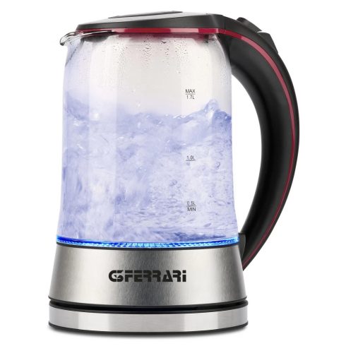 G3FERRARI G10163 Vidro Vízforraló elektromos 2200 W 1.7 l üveg / fekete
