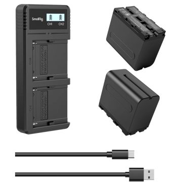 SMALLRIG 3823 NP-F970 Battery and Charger Kit