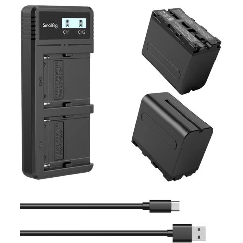 SMALLRIG 3823 NP-F970 Battery and Charger Kit