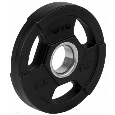 Olimpiai súlytárcsa markolattal 5 kg 51 mm