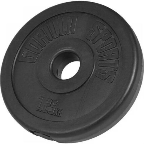 Súlytárcsa műanyag bevonattal 2.5 kg 31 mm