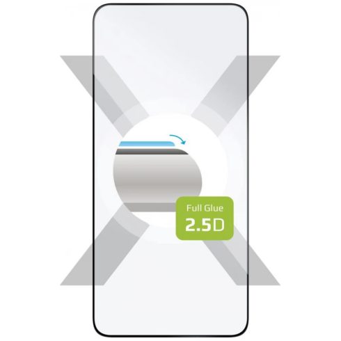 FIXED 2.5D Full Cover Tempered Glass screen protector Samsung Galaxy S22 5G/S23 fekete