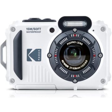   KODAK Pixpro WPZ2 vízálló/porálló/ütésálló digitális fényképezőgép fehér