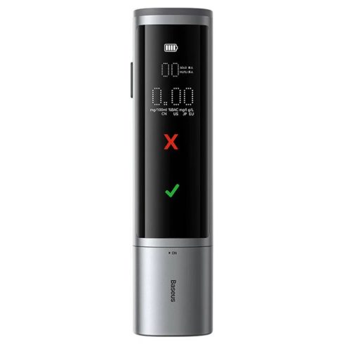BASEUS SafeJourney Pro Elektronikus alkoholszonda (szürke)