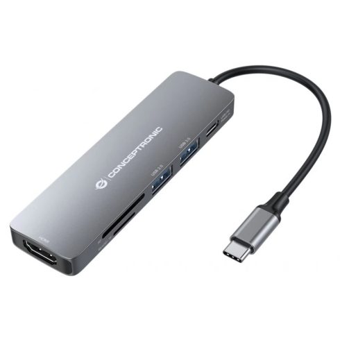 CONCEPTRONIC DONN11G 6-in-1 USB 3.2 Gen 1 Docking Station