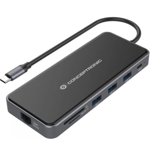 CONCEPTRONIC DONN15G 12-in-1 USB 3.2 Gen 1 Docking Station