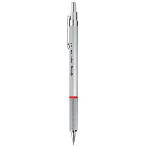 ROTRING Rapid Pro nyomósirón 0.7mm ezüst