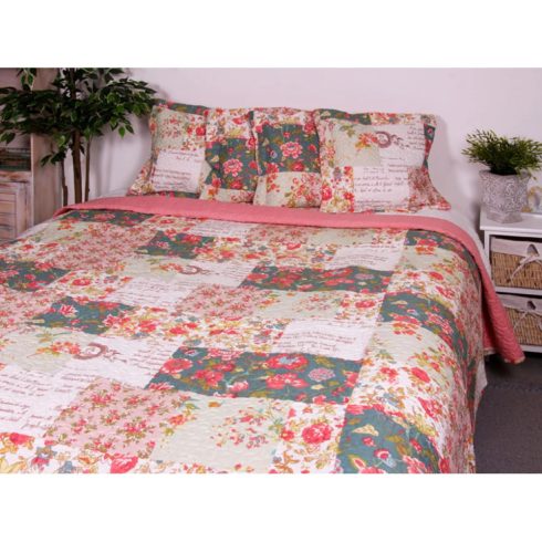 Patchwork Pink ágytakaró 230250