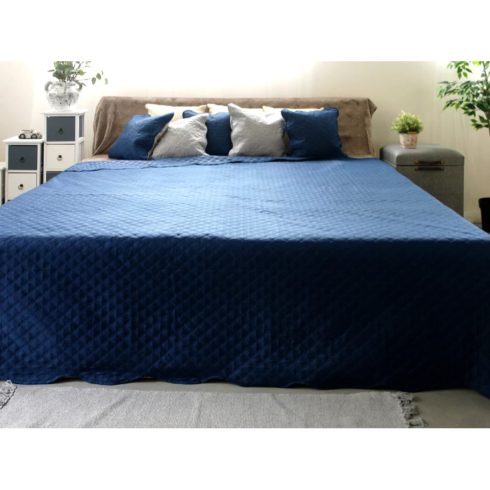 Cecil ágytakaró dark blue 220240