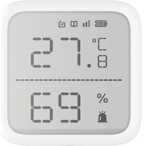 HIKVISION DS-PDTPH-E-WE Hőmérséklet és páratartalom érzékelő
