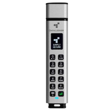 ORIGIN DataLocker Sentry K350 128GB USB 3.0 Ezüst