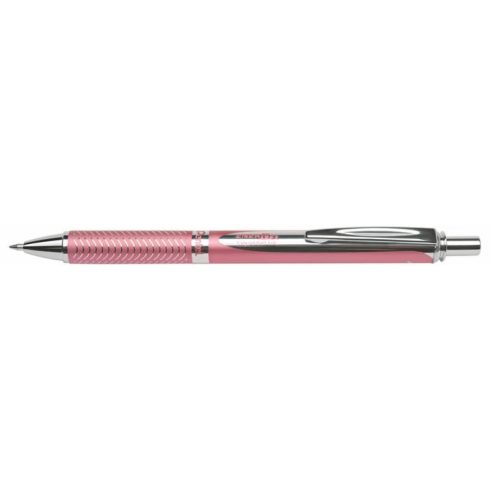 PENTEL BL-407 EnerGel Rollertoll 0.35 mm nyomógombos rózsaszín tolltest kék