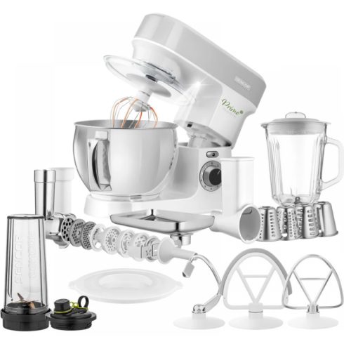 SENCOR STM 3789SL Konyhai robotgép 1200 W 5 l / 0.6 l ezüst / fehér