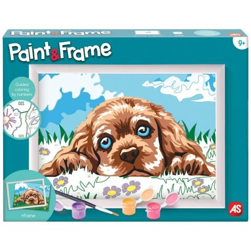 Paint And Frame festés szám szerint - Kutya