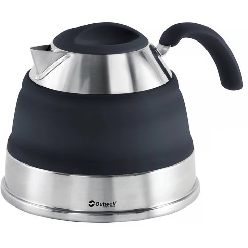 OUTWELL 650965 Navy Night Collaps vízforraló 1.5 l ezüst / fekete