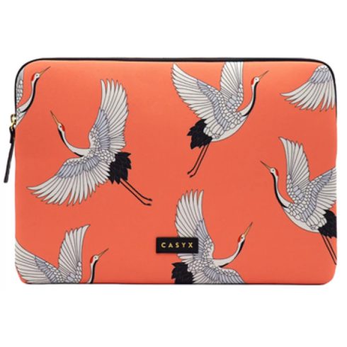 THULE Waterproof Sleeve for MacBook 13-14" Coral Cranes
