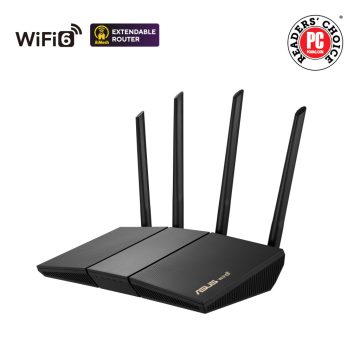 ASUS RT-AX57 AX3000 Dual Band WiFi 6 Extendable Router