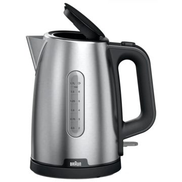 BRAUN 0X21010067 WK1500BK Vízforraló 2200 W 1.7 l ezüst