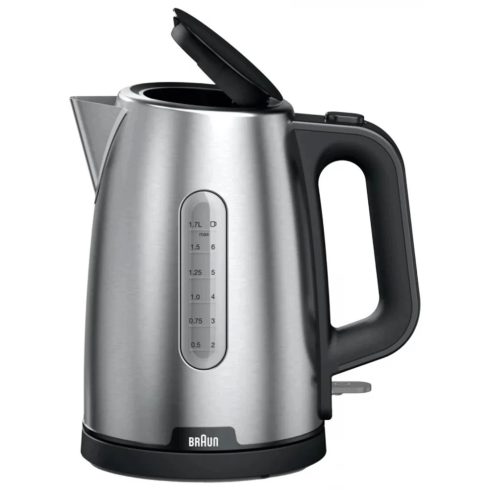 BRAUN 0X21010067 WK1500BK Vízforraló 2200 W 1.7 l ezüst