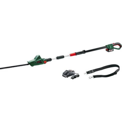 BOSCH UniversalHedgePole 18 Akkus teleszkópos sövénynyíró + 2.0Ah akku + töltő