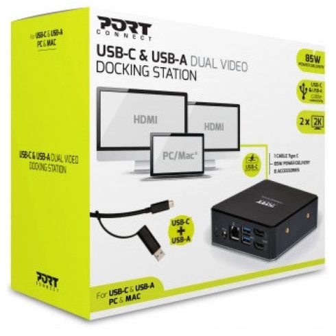 PORT DESIGNS Docking universal office 2 X 2K v2