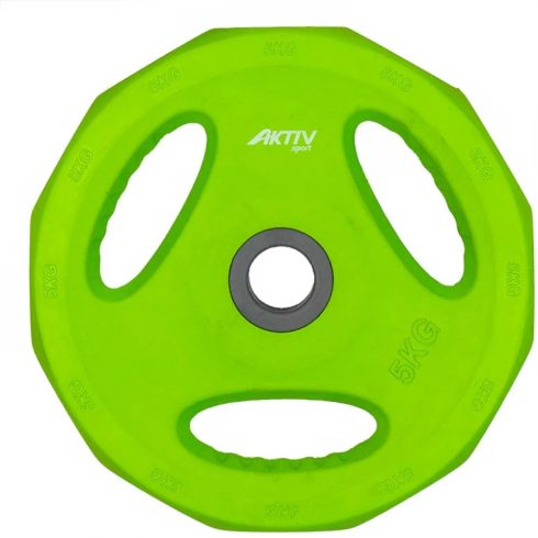 Súlytárcsa 5 kg zöld