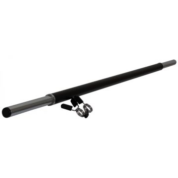 AKTIVSPORT Súlyzórúd fekete 140 cm