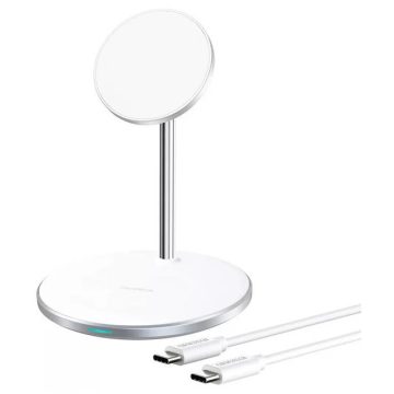 CHOETECH T581-F Vezeték nélküli töltőállvány fehér