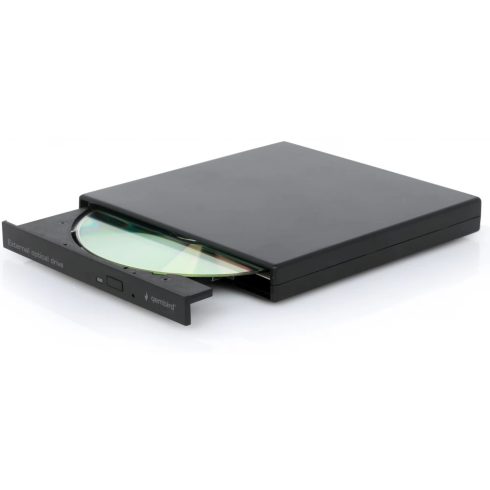 GEMBIRD DVD-USB-04 External USB DVD drive fekete