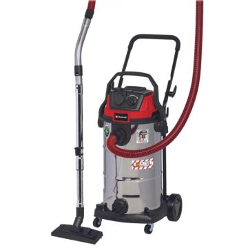   EINHELL TE-VC 2340 SACL Porszívó száraz / nedves / 1900 W 23 kPa 40 l bordó / rozsdamentes acél