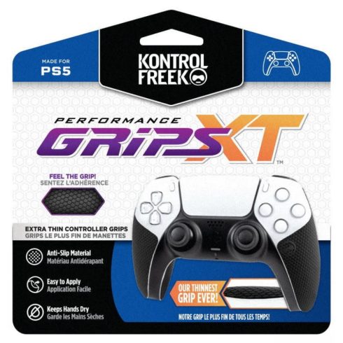 KONTROLFREEK Grips XT performance PS5 grip fekete