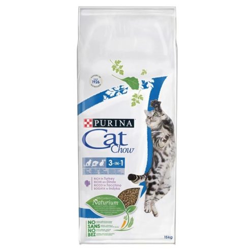 PURINA  Cat Chow Feline 3in1 15kg