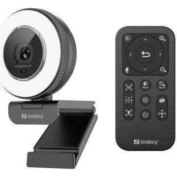 SANDBERG 134-39 Streamer USB Webcam Pro Elite webkamera