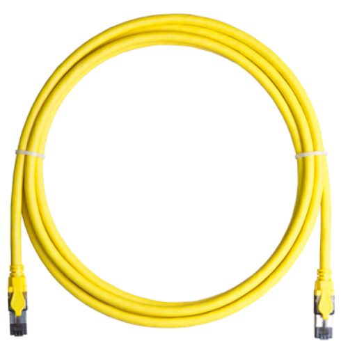 NIKOMAX UTP CAT6A Összekötő Sárga 15m NMC-PC4SA55B-150-YL
