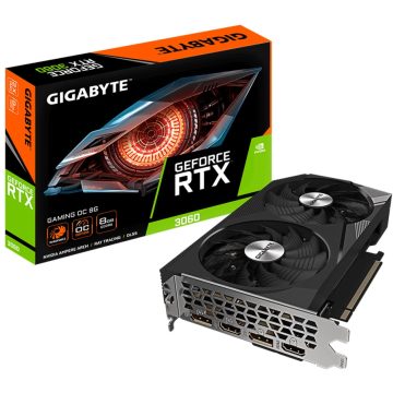   GIGABYTE GV-N3060GAMING OC-8GD GeForce RTX 3060 8GB GDDR6 GAMING OC (rev. 2.0) PCIE