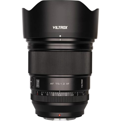 VILTROX 75mm F1.2 STM Pro Fujifilm X bajonettes objektív