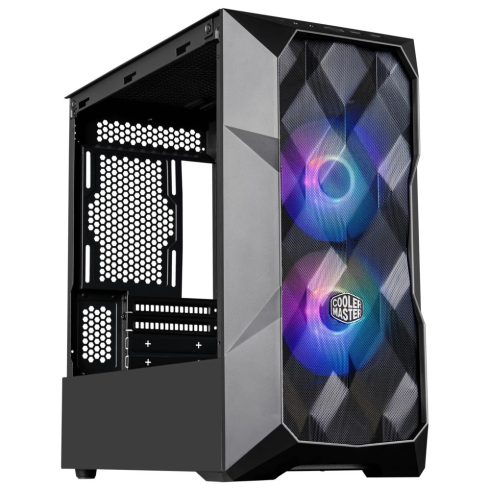 COOLERMASTER MasterBox TD300 MESH fekete