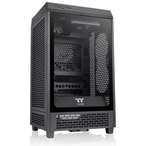THERMALTAKE The Tower 200 fekete
