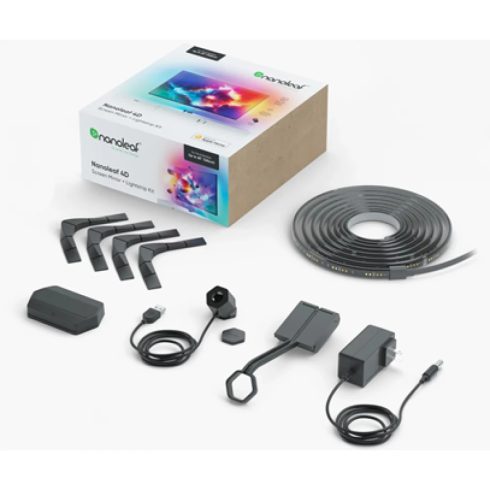 NANOLEAF 4D TV Screen Mirror + Light Strips Kit (for TV & Monitor up to 65)
