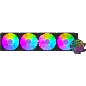 DARKFLASH Radiant DC480 ARGB fekete