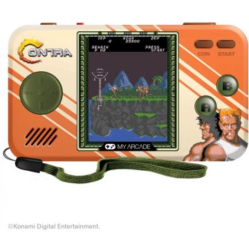   MY ARCADE Contra 2in1 Premium Edition Pocket Player Hordozható