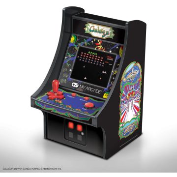   MY ARCADE Galaga Micro Player Retro Arcade 6.75" Hordozható
