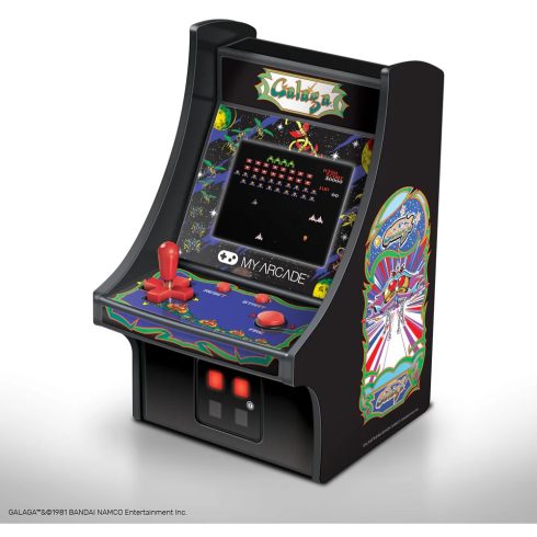 MY ARCADE Galaga Micro Player Retro Arcade 6.75" Hordozható