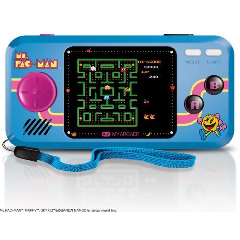 MY ARCADE Ms. Pac-Man 3in1 Pocket Player Hordozható