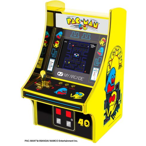 MY ARCADE Pac-Man 40th Anniversary Micro Player Retro Arcade 6.75" Hordozható