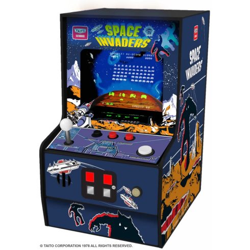MY ARCADE Space Invaders Micro Player Retro Arcade 6.75" Hordozható