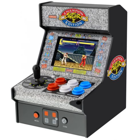 MY ARCADE Street Fighter II Champion Edition Micro Player Retro Arcade 7.5" Hordozható