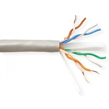 VALUELINE CAT6A Összekötő Szürke 300m 21.99.1685